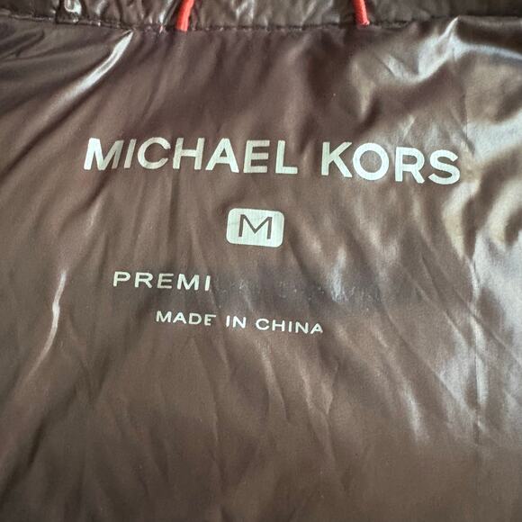 Michael Kors Men’s Rust Orange Puffer Jacket M - Picture 6 of 12